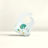 ins food-grade silicone bib, baby feeding bib, baby saliva bib, waterproof and dirt-proof, children's saliva bib for summer Specification image
